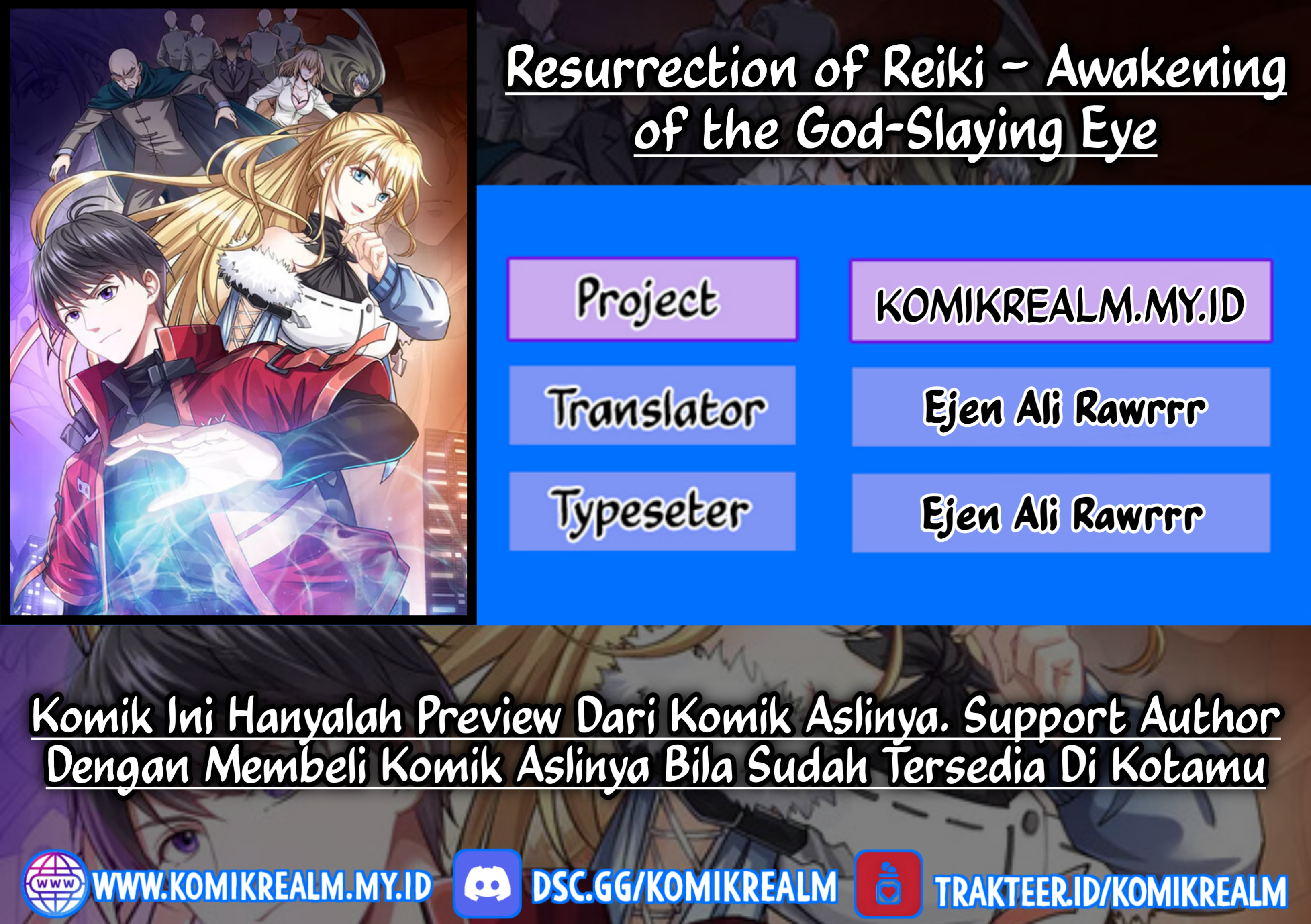 Baca Komik Resurrection of Reiki – Awakening of the God-Slaying Eye Chapter 04 Gambar 1