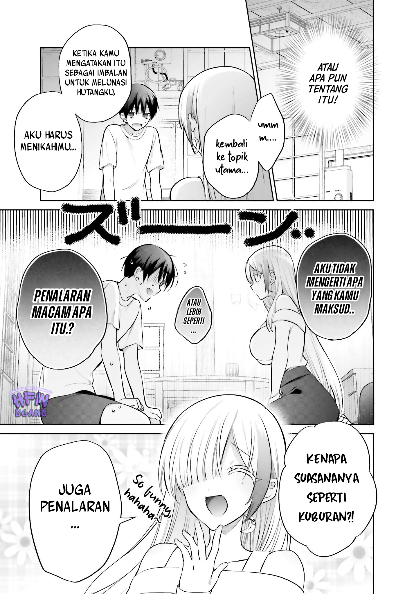 Boku to kimi (gyaru) ga fūfu ni naru made Chapter 2 Gambar 6