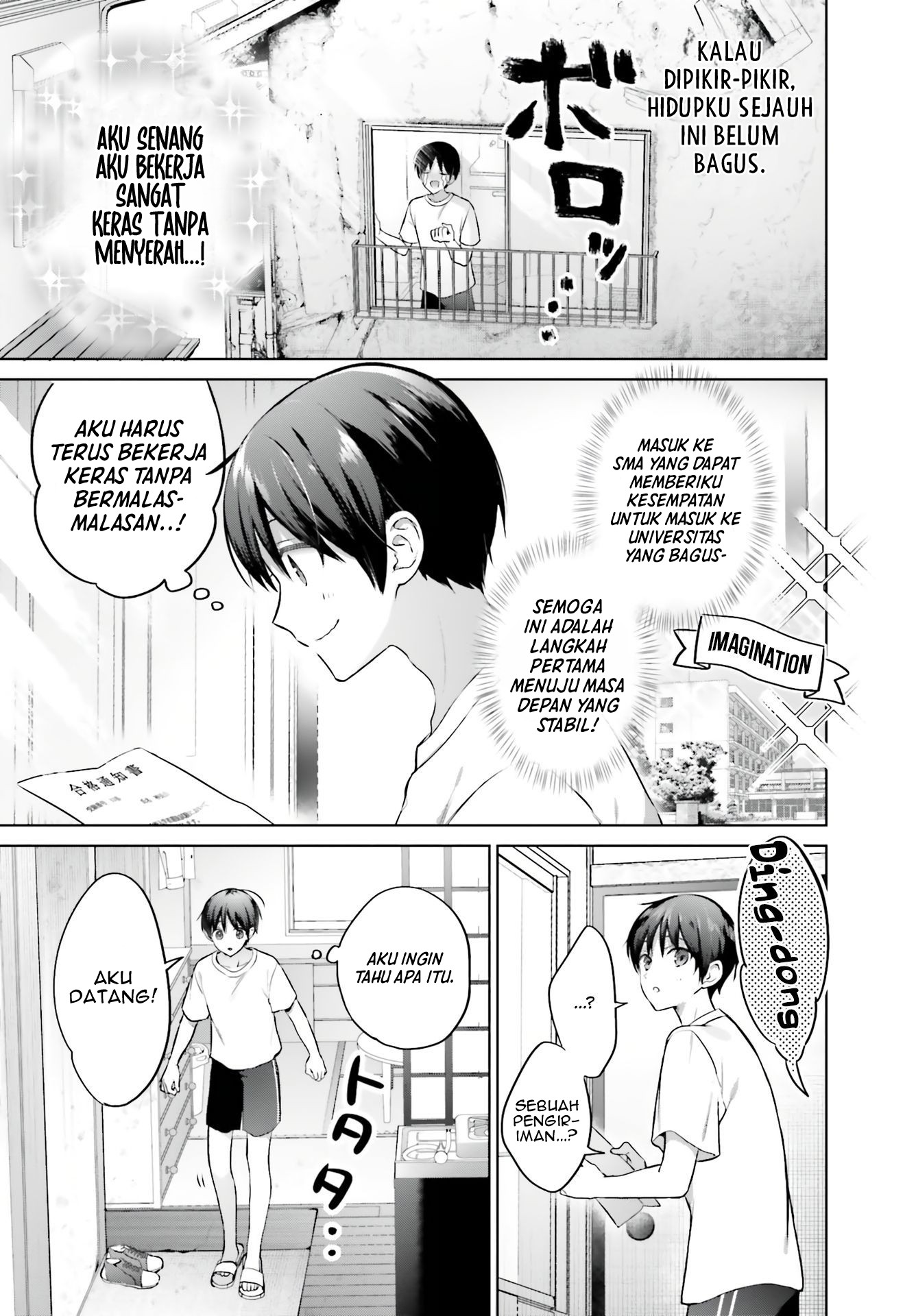Boku to kimi (gyaru) ga fūfu ni naru made Chapter 1 Gambar 7