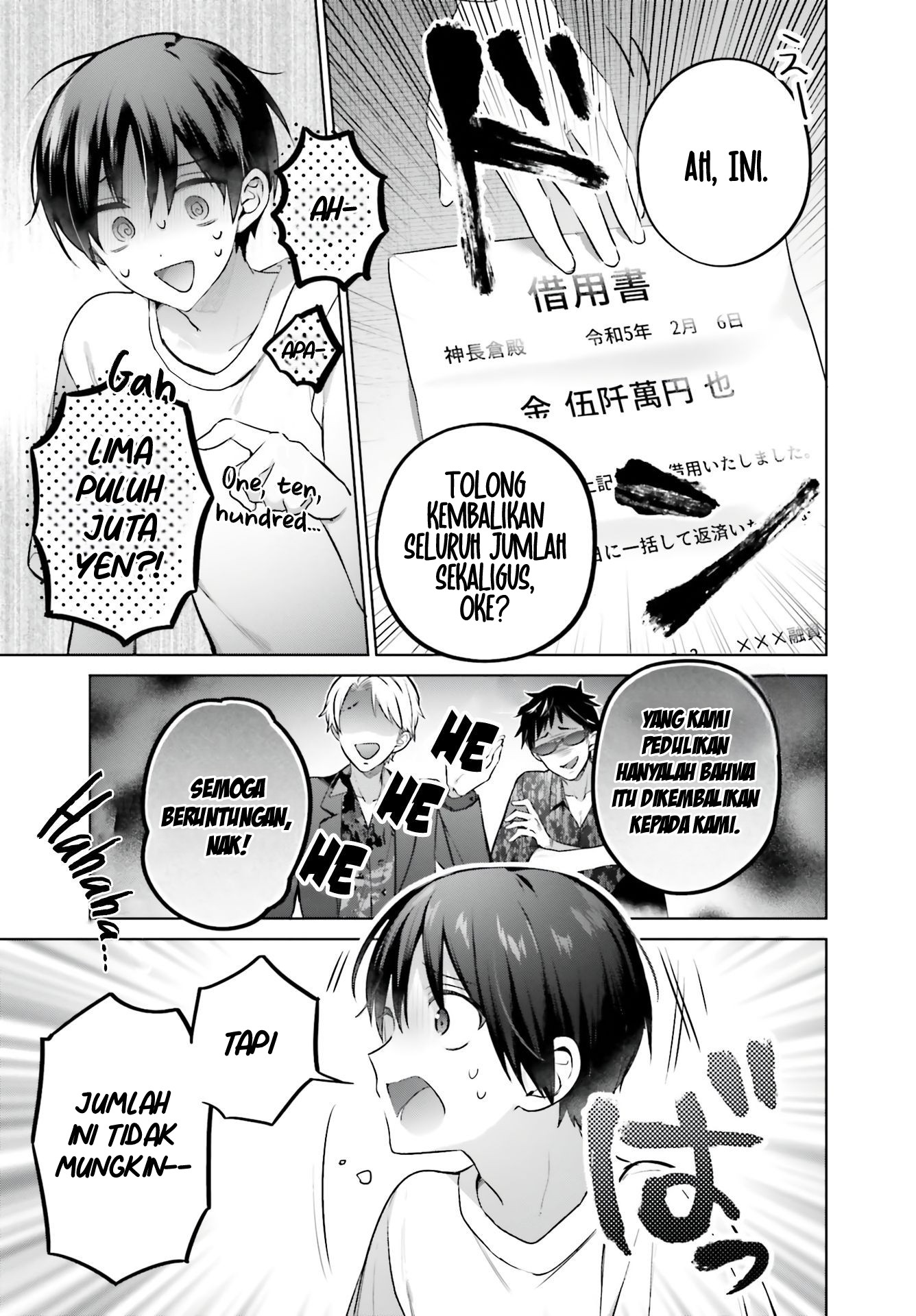 Boku to kimi (gyaru) ga fūfu ni naru made Chapter 1 Gambar 9
