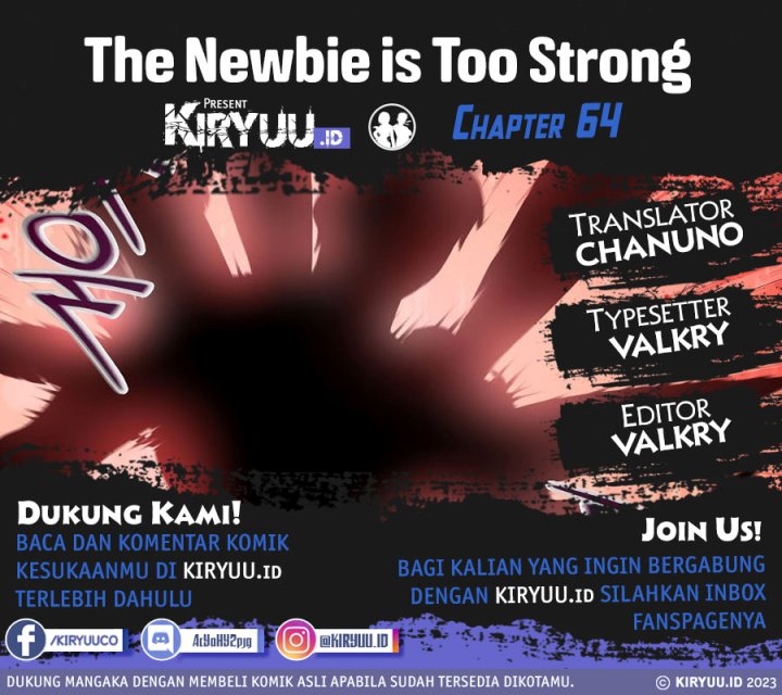 Komik The Newbie Is Too Strong Chapter 64 gambar nomor 1