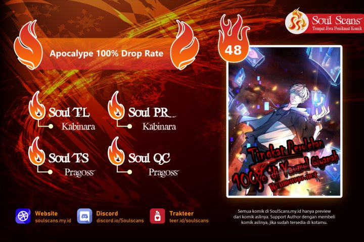 Baca Komik Apocalypse 100% Drop Rate Chapter 48 Gambar 1