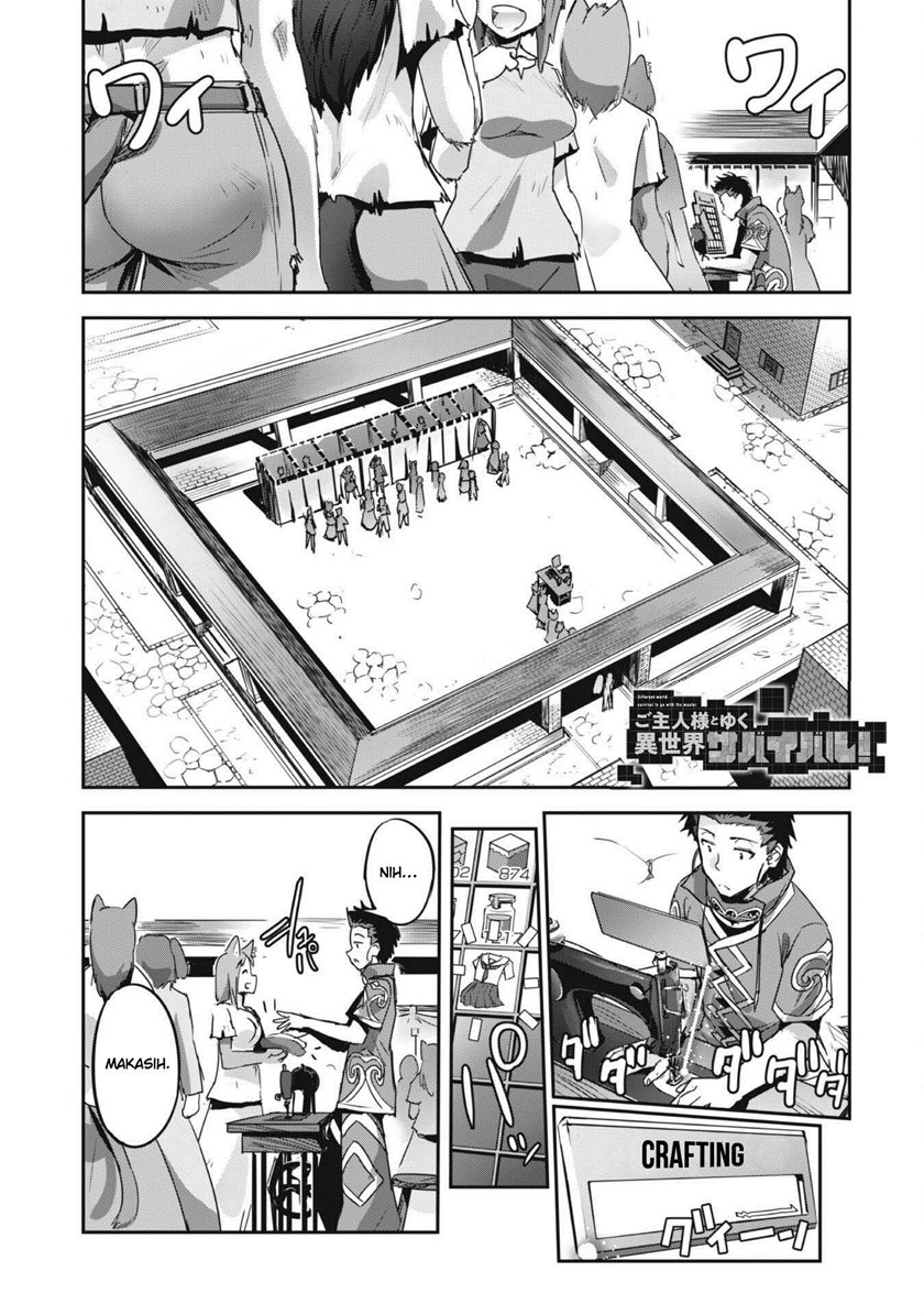 Baca Manga Craft Game no Nouryoku de Isekai Kouryaku!! Chapter 28 Gambar 2