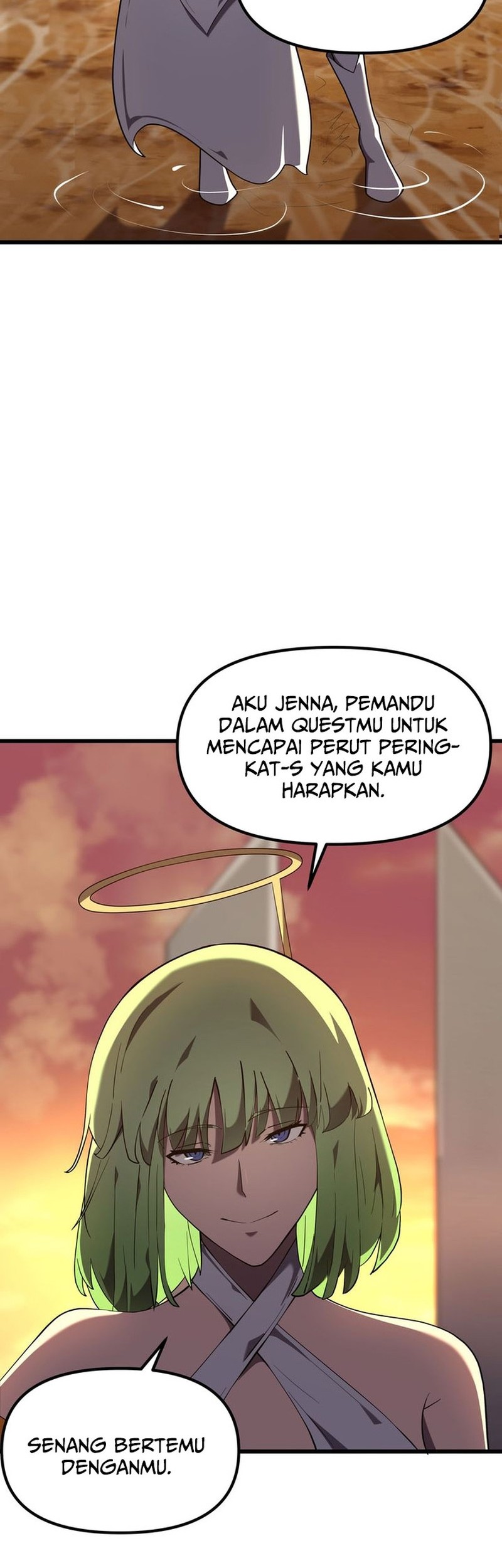 Baca Manhwa Leveling Up My Isekai’d Abs  Chapter 06 Gambar 2