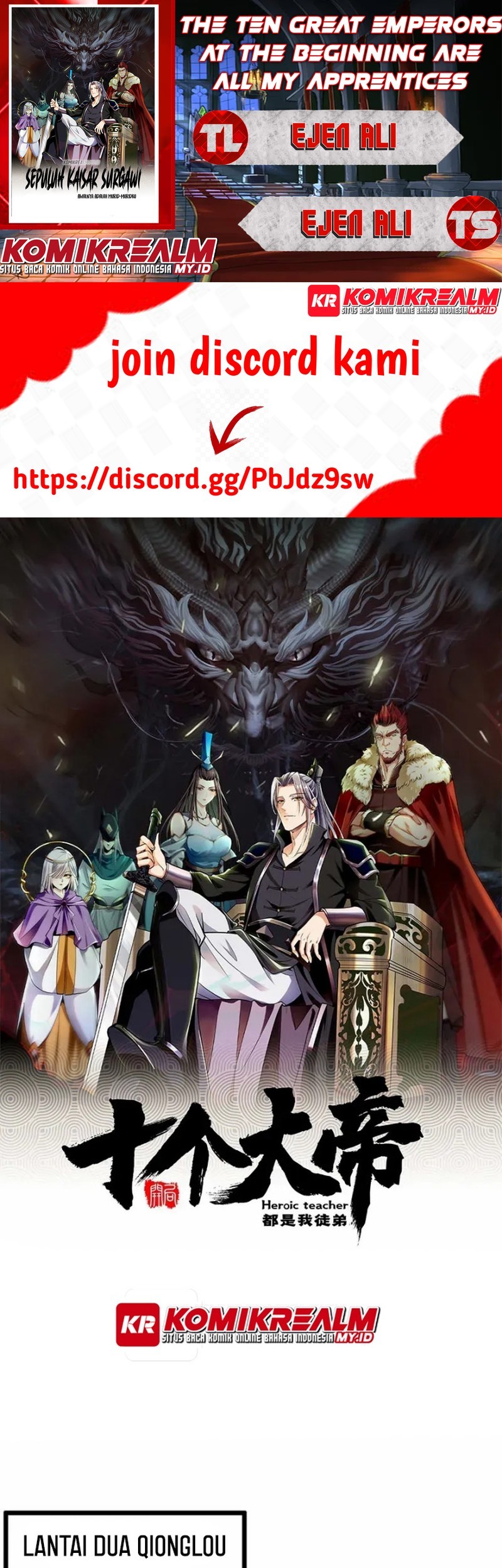 Komik The Ten Great Emperors Are All My Disciples Chapter 85 gambar nomor 1