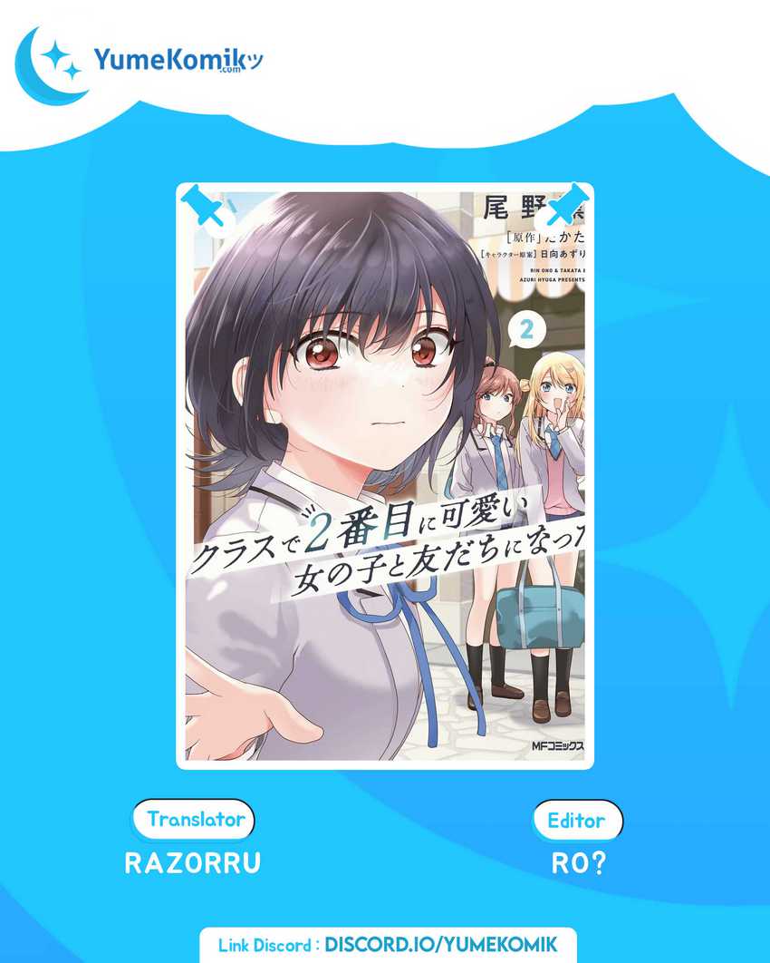 Baca Komik Class de 2 Banme ni Kawaii Onna no Ko to Tomodachi ni Natta Chapter 10 Gambar 1