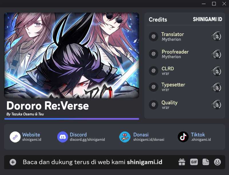 Baca Komik Dororo Re:Verse Chapter 32 Gambar 1