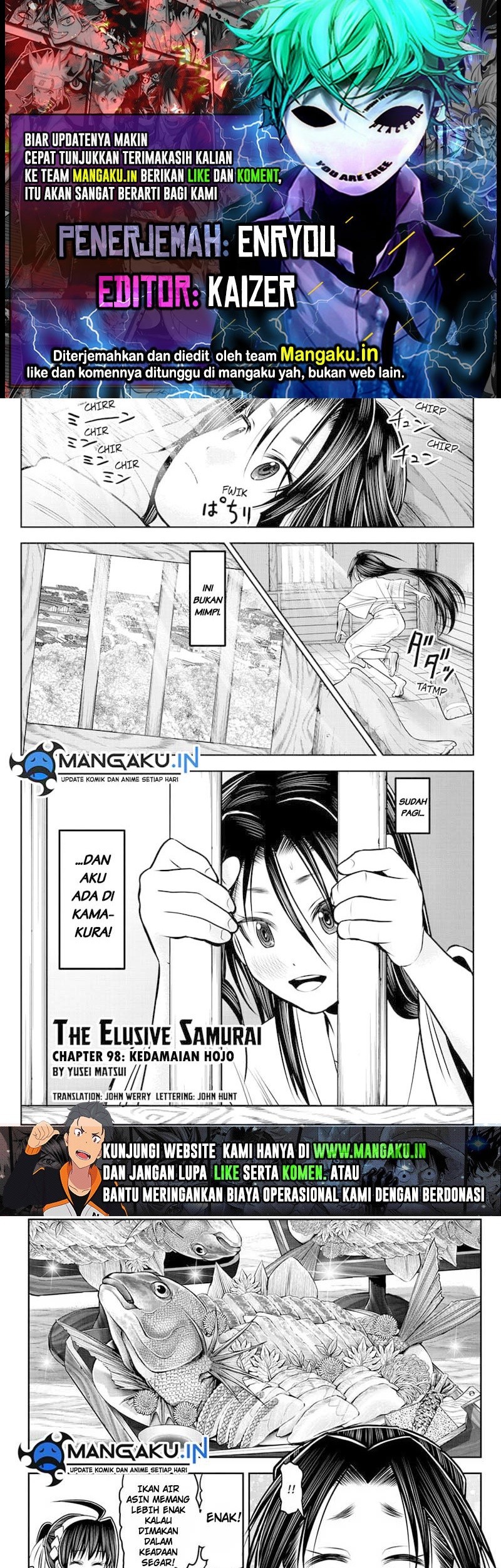 Baca Komik The Elusive Samurai Chapter 98 Gambar 1