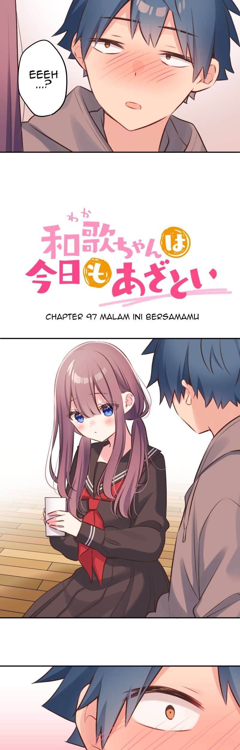 Waka-chan Is Flirty Again Chapter 97 Gambar 3