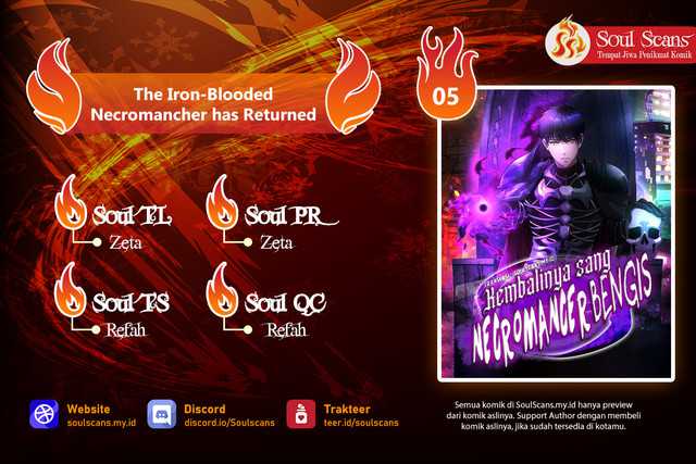 Komik The Iron-Blooded Necromancer Has Returned Chapter 05 gambar nomor 1