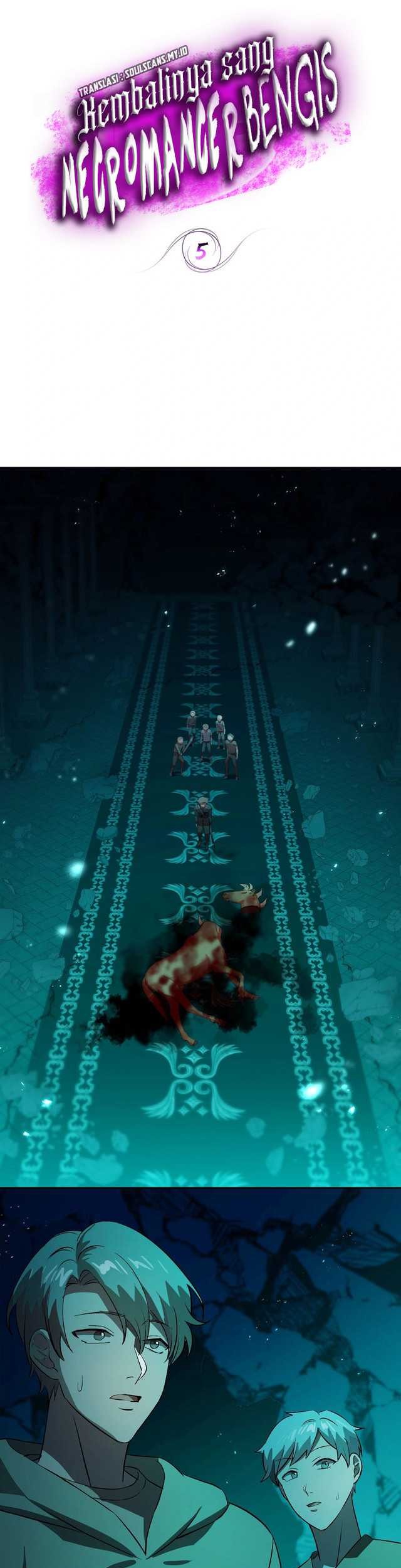 Manhwa The Iron-Blooded Necromancer Has Returned Chapter 05 gambar nomor 2