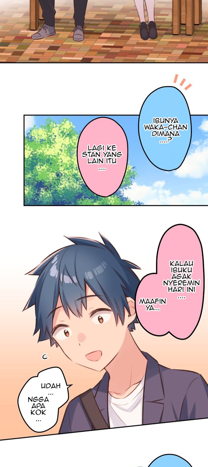 Waka-chan Is Flirty Again Chapter 100 Gambar 28