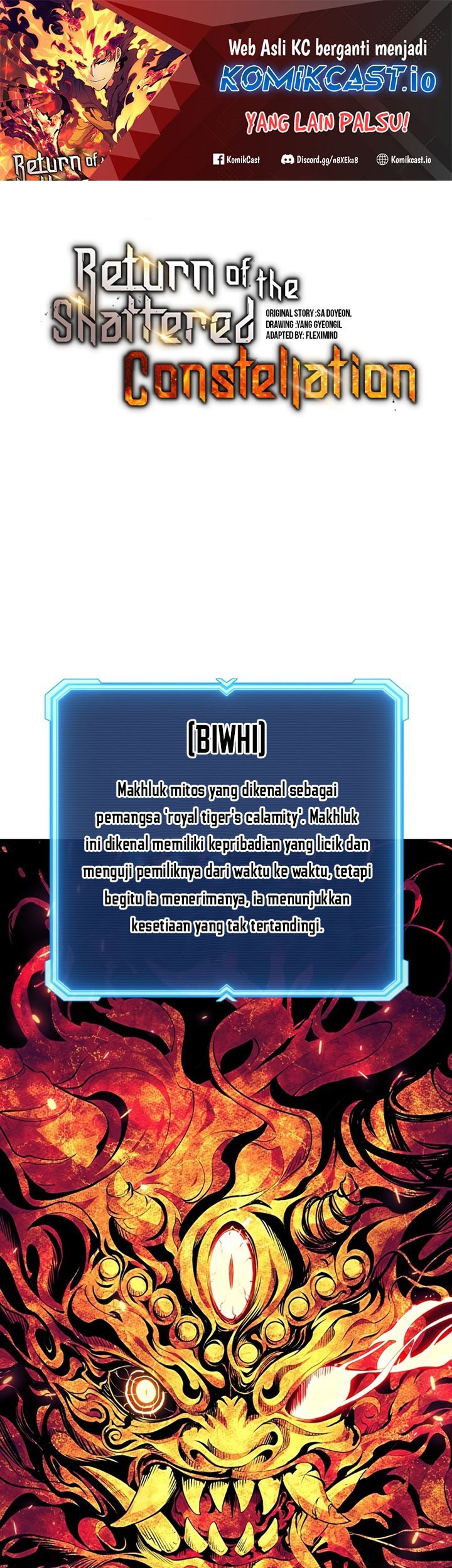 Baca Manhwa Return of the Broken Constellation Chapter 75 Gambar 2