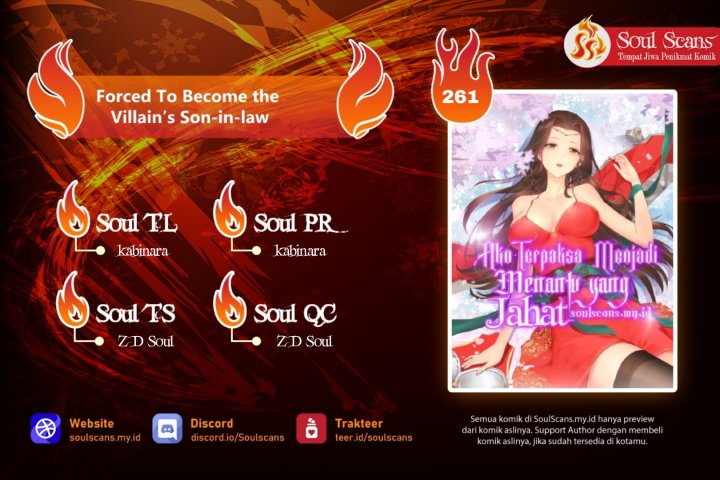 Komik Forced To Become the Villain’s Son-in-law Chapter 261 gambar nomor 1