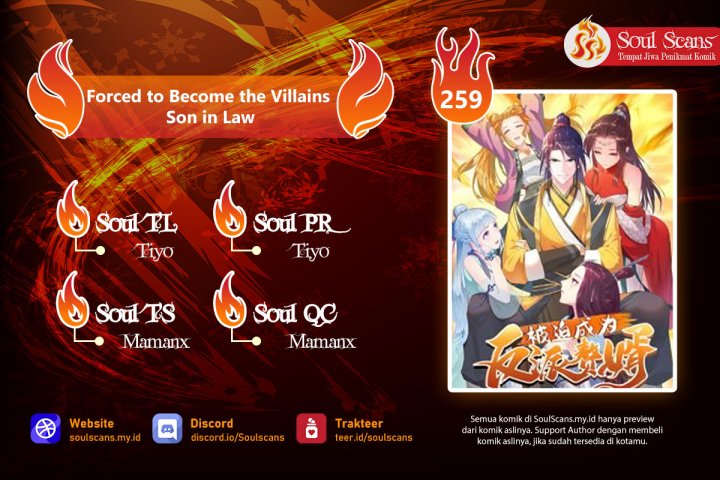 Komik Forced To Become the Villain’s Son-in-law Chapter 259 gambar nomor 1