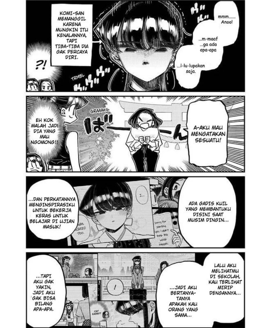 Komi-san wa Komyushou Desu Chapter 410 Gambar 7