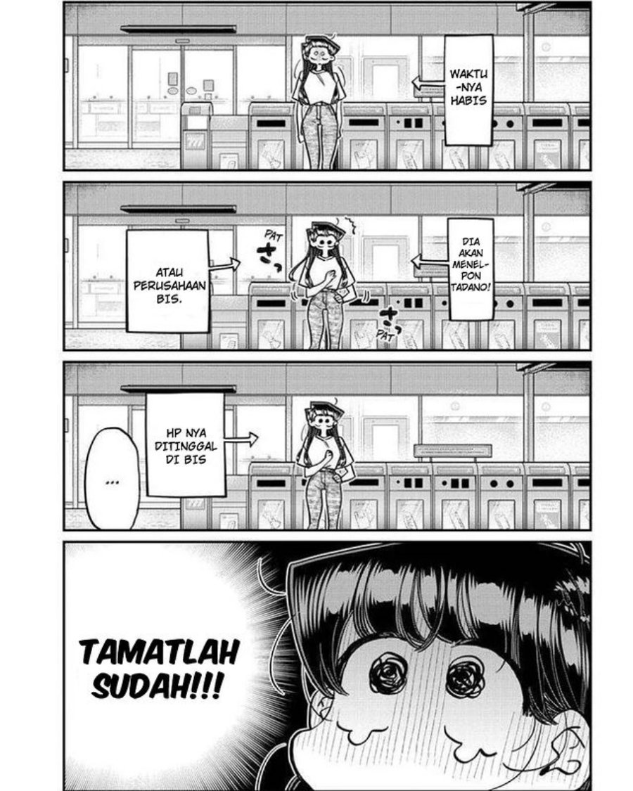 Komi-san wa Komyushou Desu Chapter 408 Gambar 5