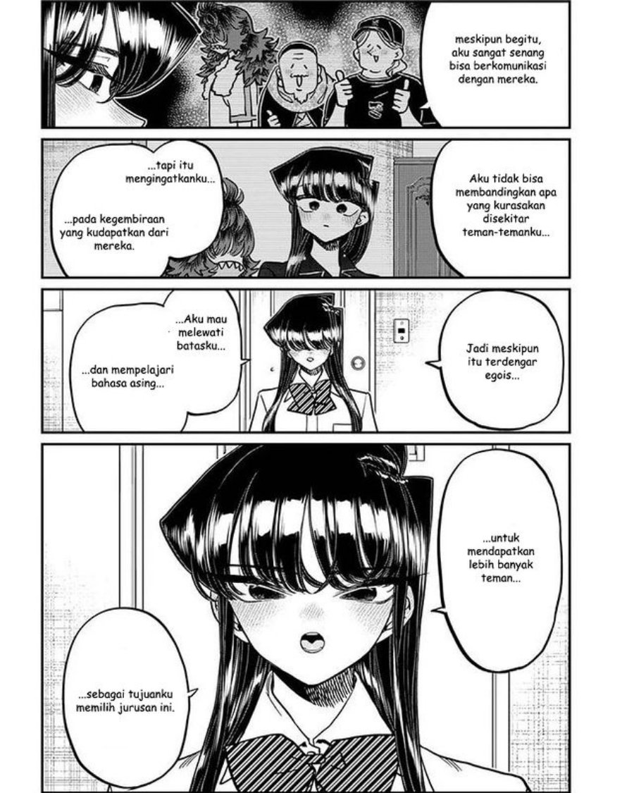 Komi-san wa Komyushou Desu Chapter 407 Gambar 12