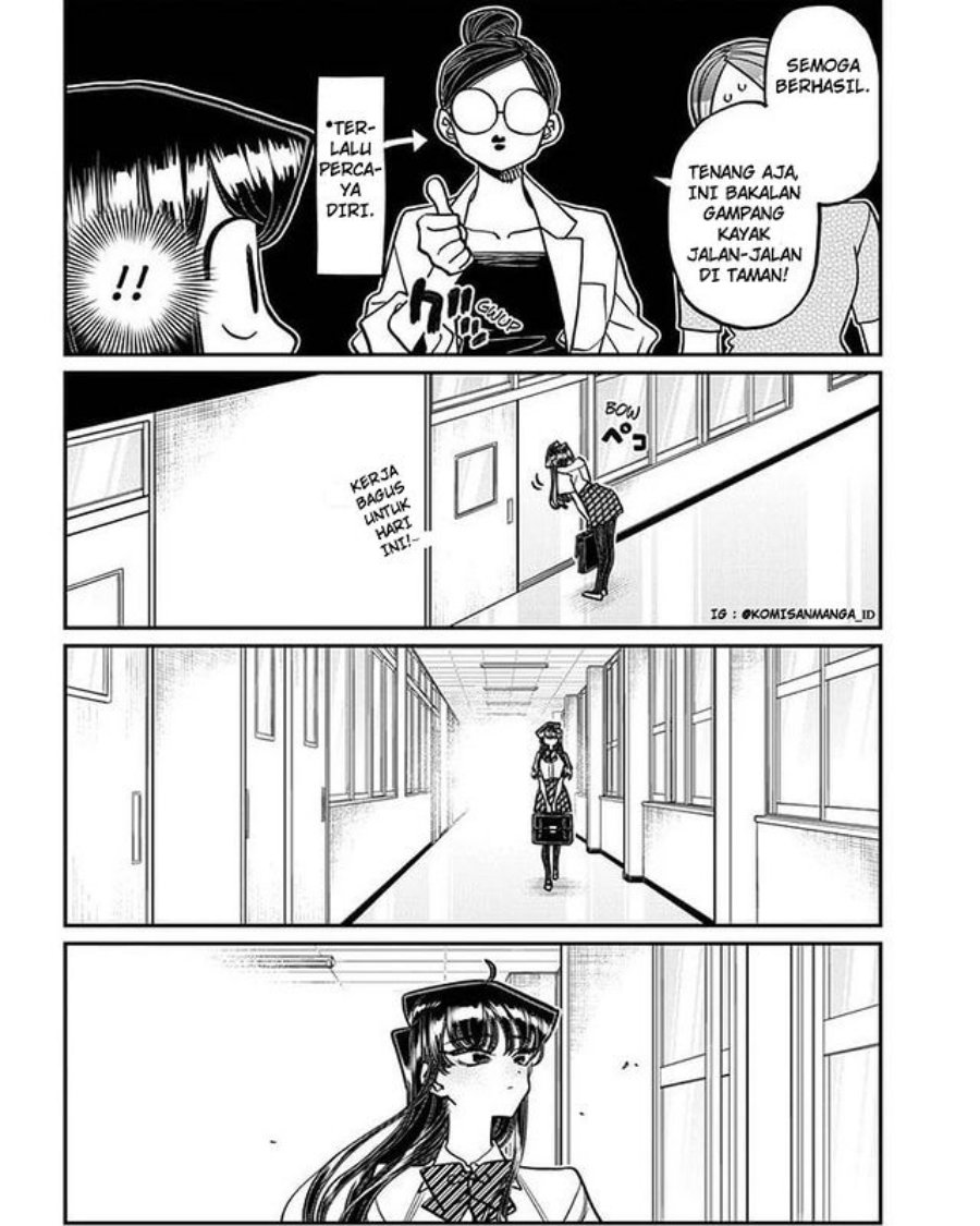 Baca Manga Komi-san wa Komyushou Desu Chapter 407 Gambar 2