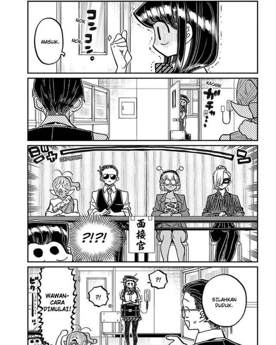 Komi-san wa Komyushou Desu Chapter 407 Gambar 7