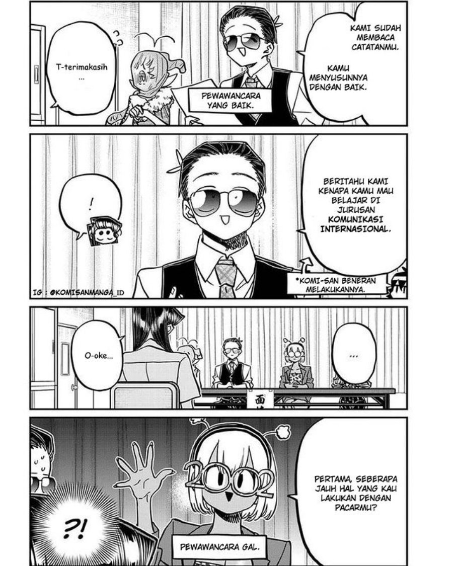 Komi-san wa Komyushou Desu Chapter 407 Gambar 8