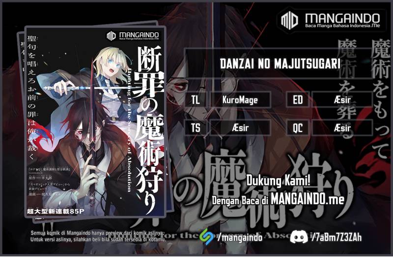 Baca Komik Danzai no Majutsugari Chapter 04.2 Gambar 1