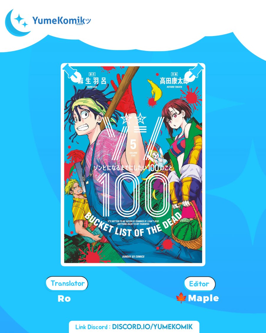 Baca Komik Zombie 100 ~Zombie ni Naru Made ni Shitai 100 no Koto~ Chapter 19 Gambar 1