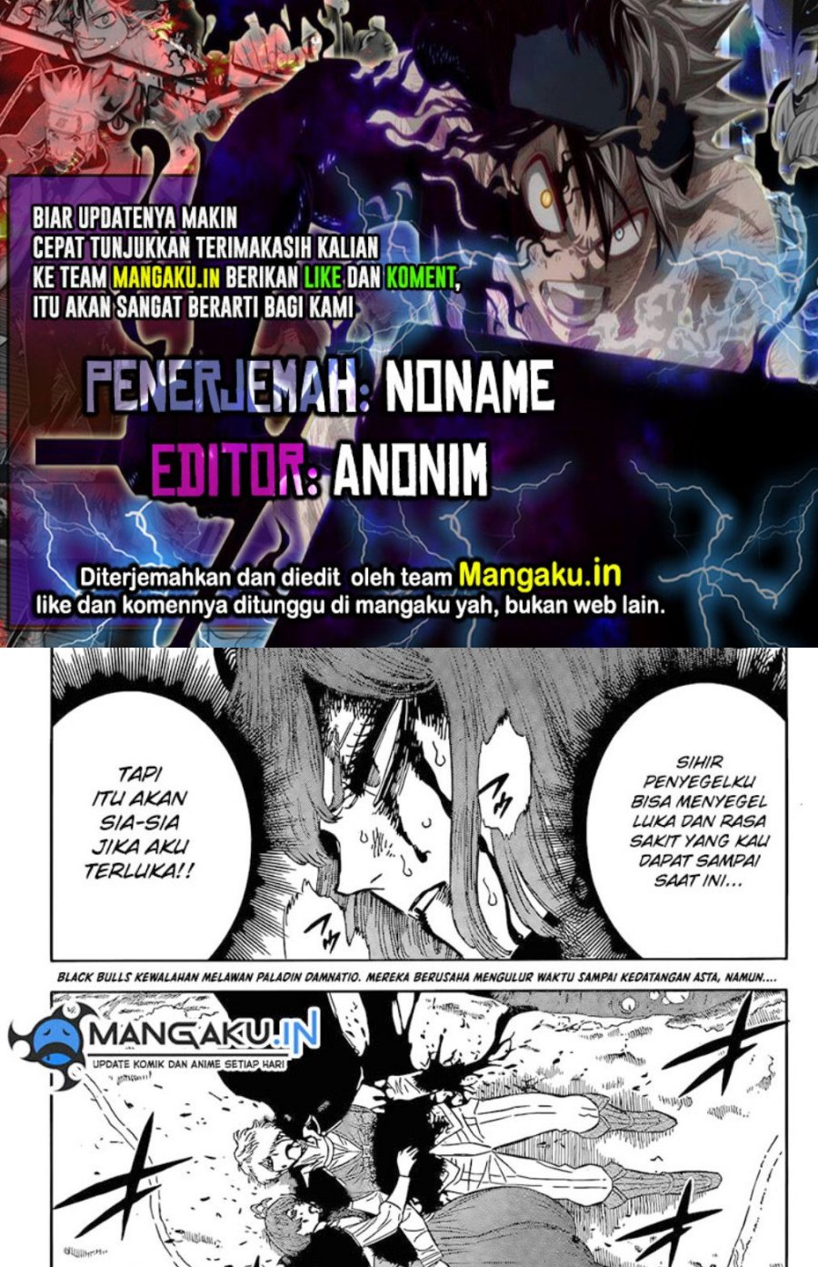 Baca Komik Black Clover Chapter 365 Gambar 1