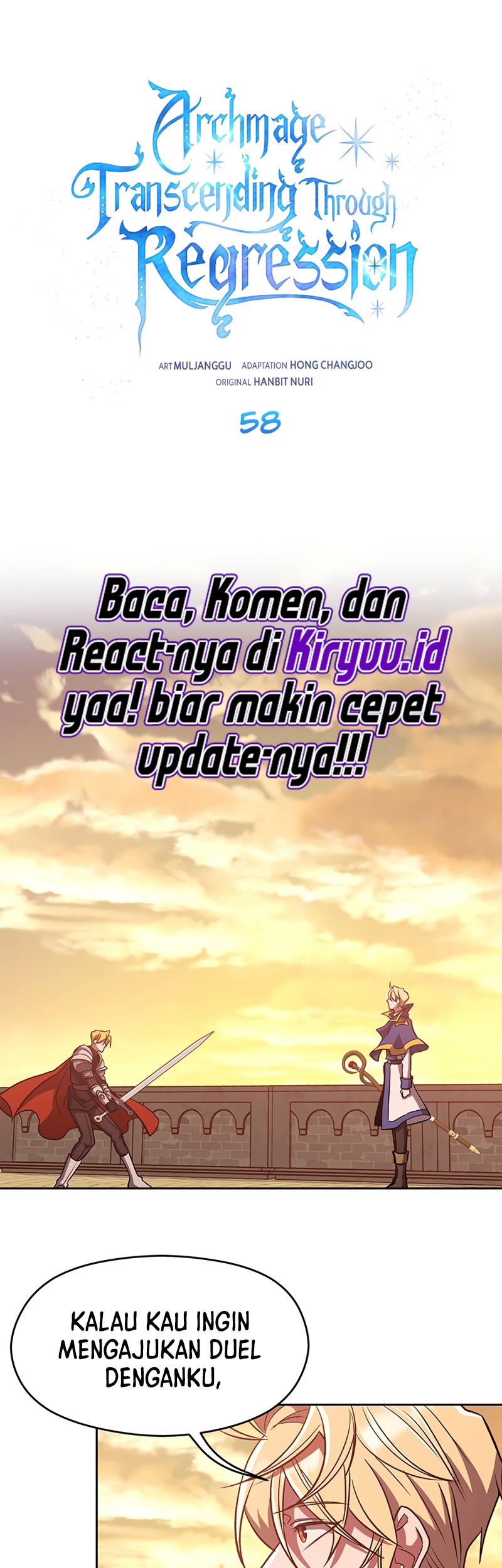 Baca Manhwa Archmage Transcending Through Regression Chapter 58 Gambar 2