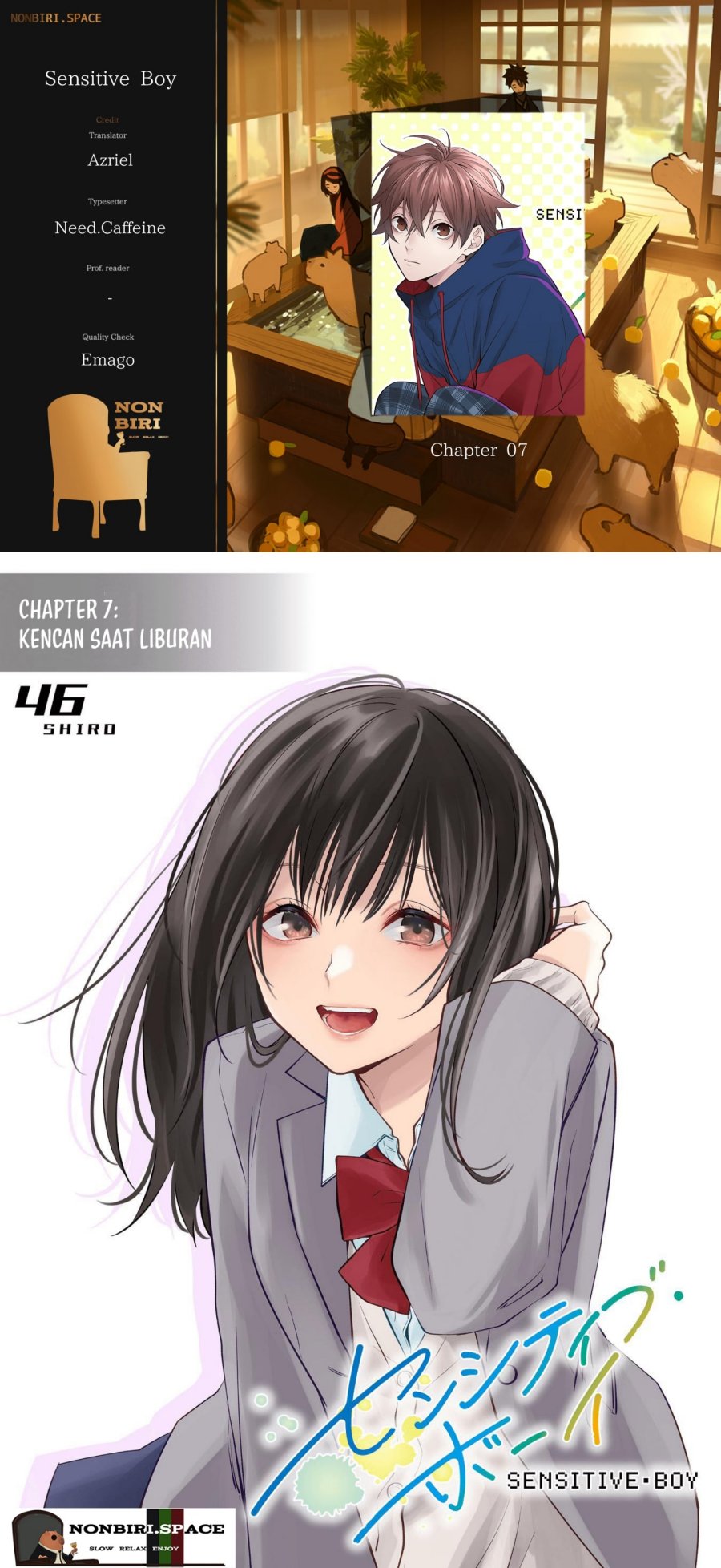 Baca Komik Sensitive Boy Chapter 07 Gambar 1