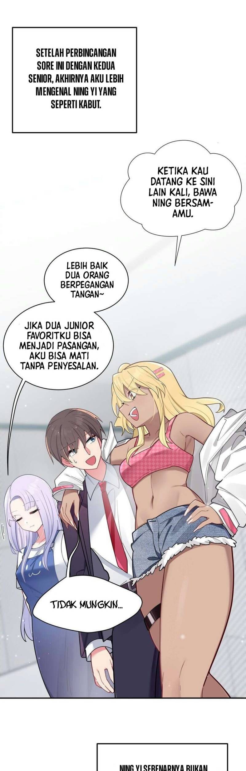 Baca Manhua My Fake Girlfriends are Using Me As a Shield Chapter 43 Gambar 2
