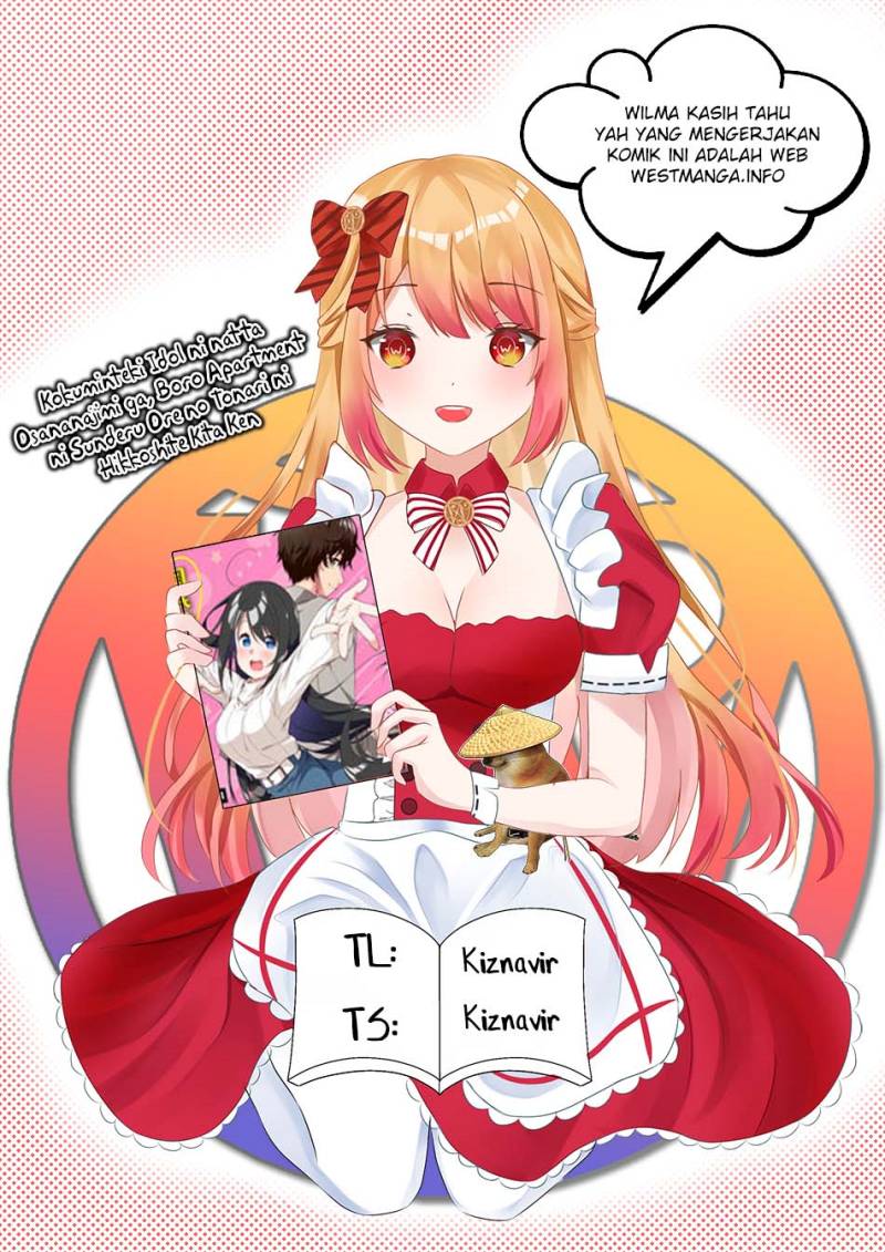Baca Komik Kokuminteki Idol ni natta Osananajimi ga, Boro Apartment ni Sunderu Ore no Tonari ni Hikkoshite Kita Ken Chapter 03.1 Gambar 1