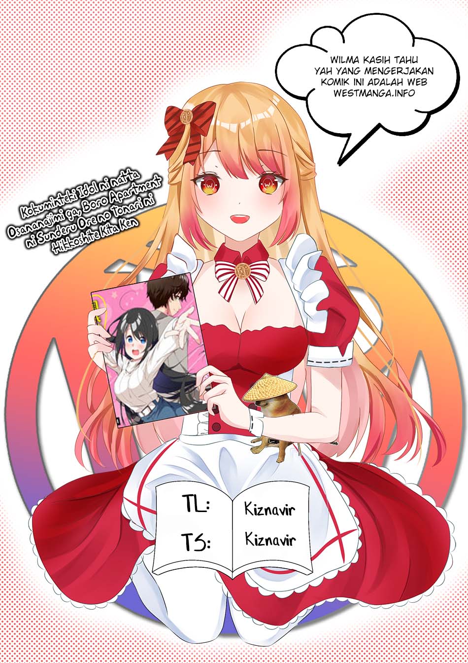 Baca Komik Kokuminteki Idol ni natta Osananajimi ga, Boro Apartment ni Sunderu Ore no Tonari ni Hikkoshite Kita Ken Chapter 02.1 Gambar 1