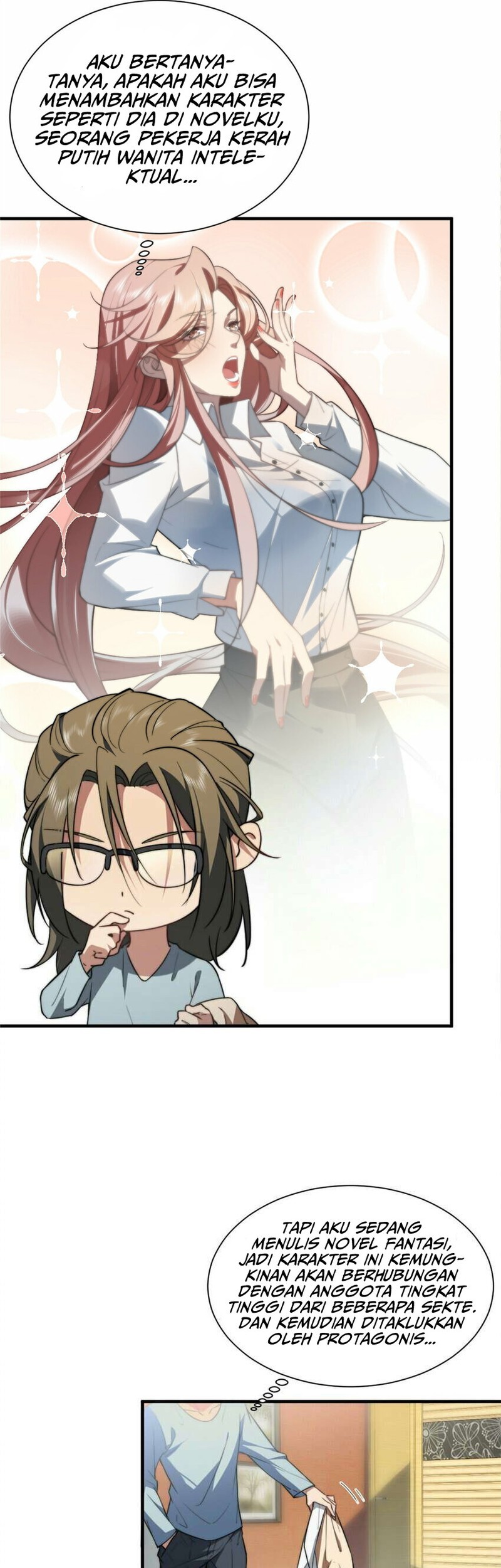 What Do You Do If the Heroine Escapes From Your Novel Chapter 02 Gambar 31