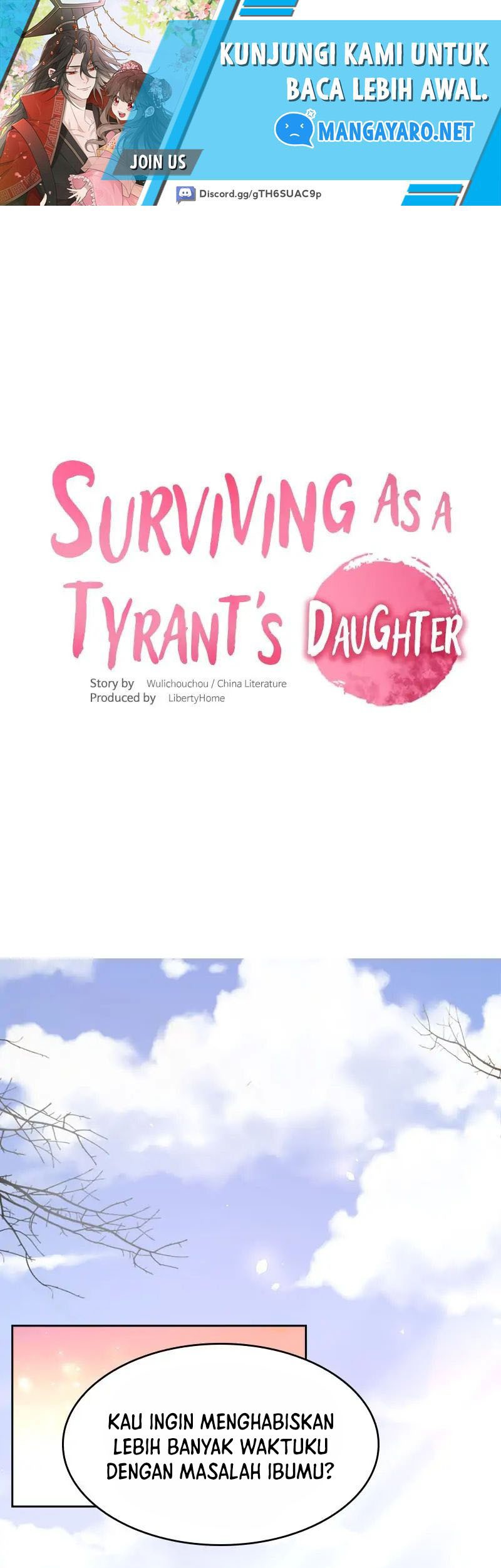 Baca Manhua Surviving as a Tyrant’s Daughter Chapter 01 Gambar 2