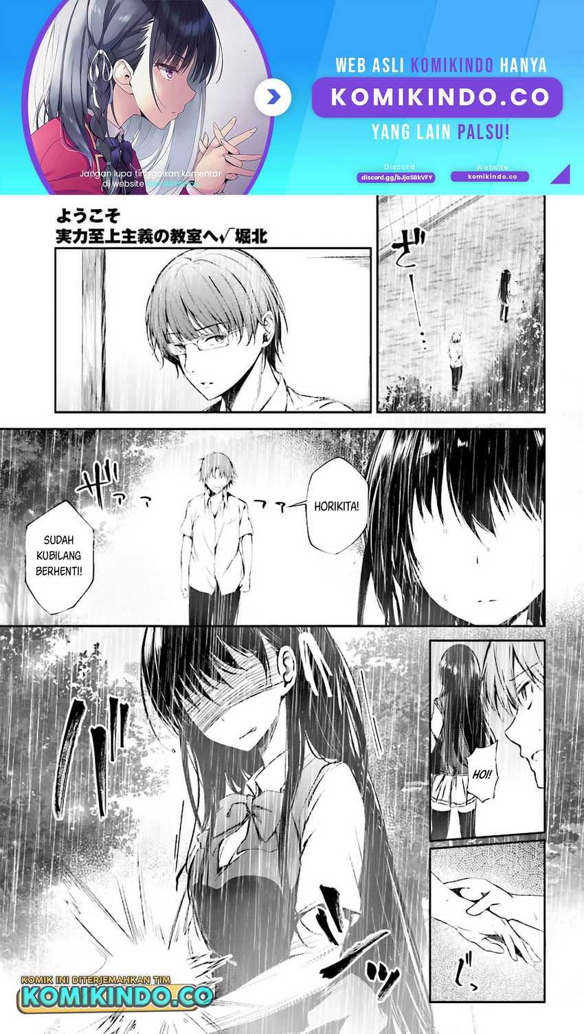 Baca Manga Youkoso Jitsuryoku Shijou Shugi no Kyoushitsu e √Horikita Chapter 08 Gambar 2