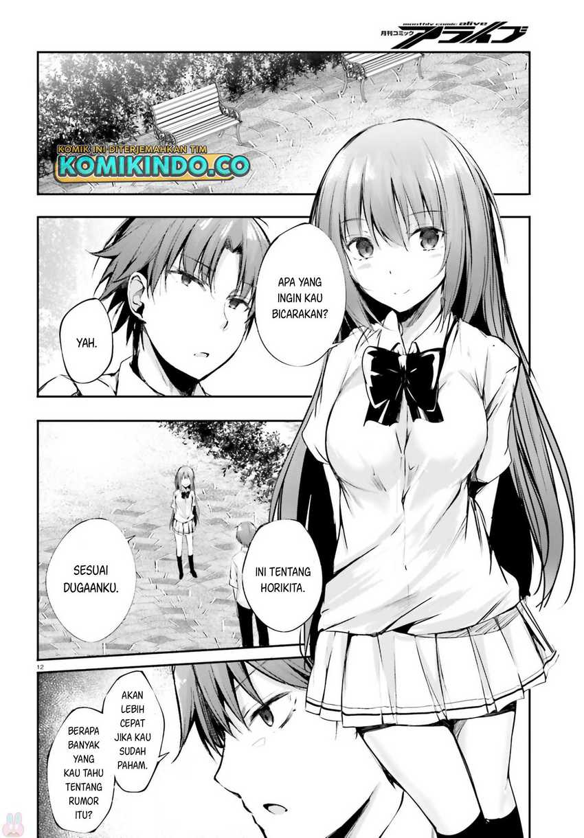 Youkoso Jitsuryoku Shijou Shugi no Kyoushitsu e √Horikita Chapter 07 Gambar 13