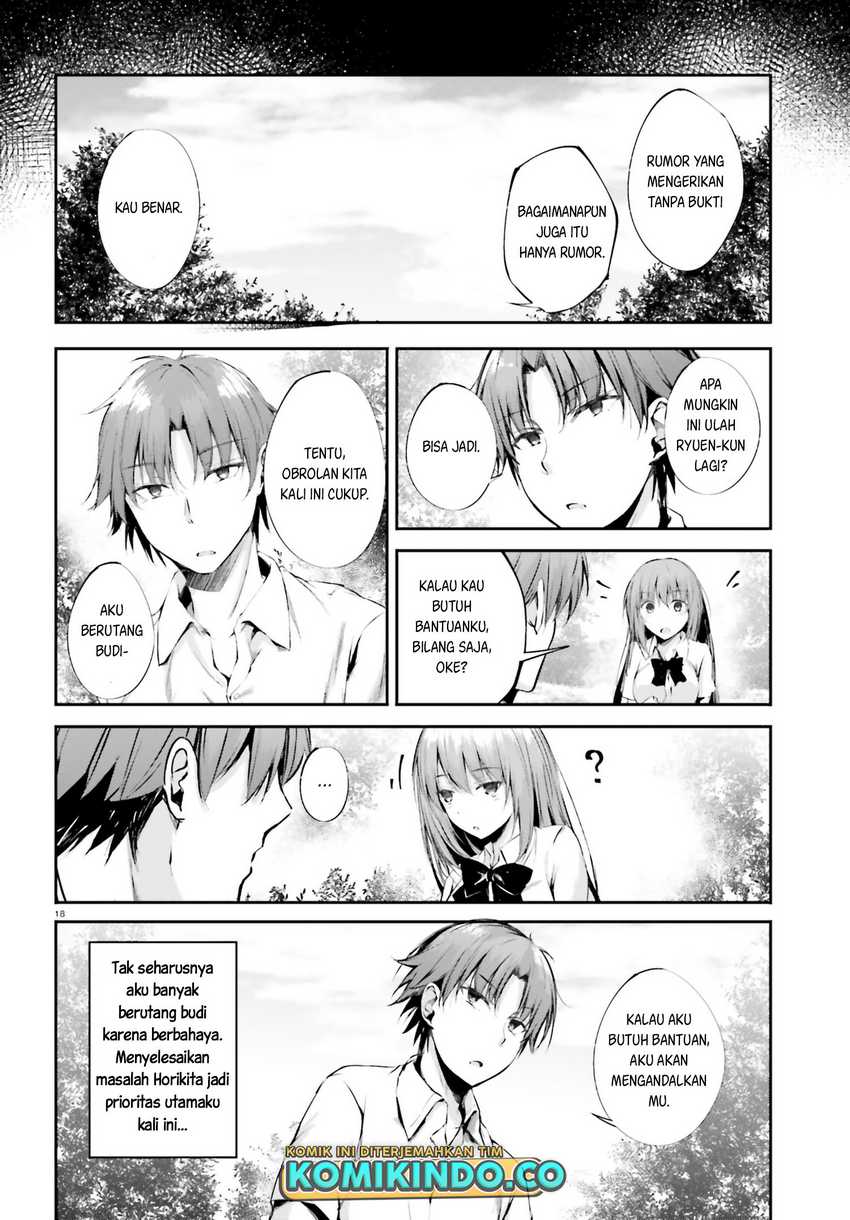 Youkoso Jitsuryoku Shijou Shugi no Kyoushitsu e √Horikita Chapter 07 Gambar 19