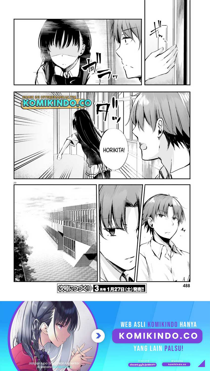 Youkoso Jitsuryoku Shijou Shugi no Kyoushitsu e √Horikita Chapter 07 Gambar 21