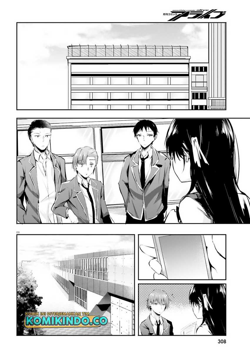 Youkoso Jitsuryoku Shijou Shugi no Kyoushitsu e √Horikita Chapter 06 Gambar 10