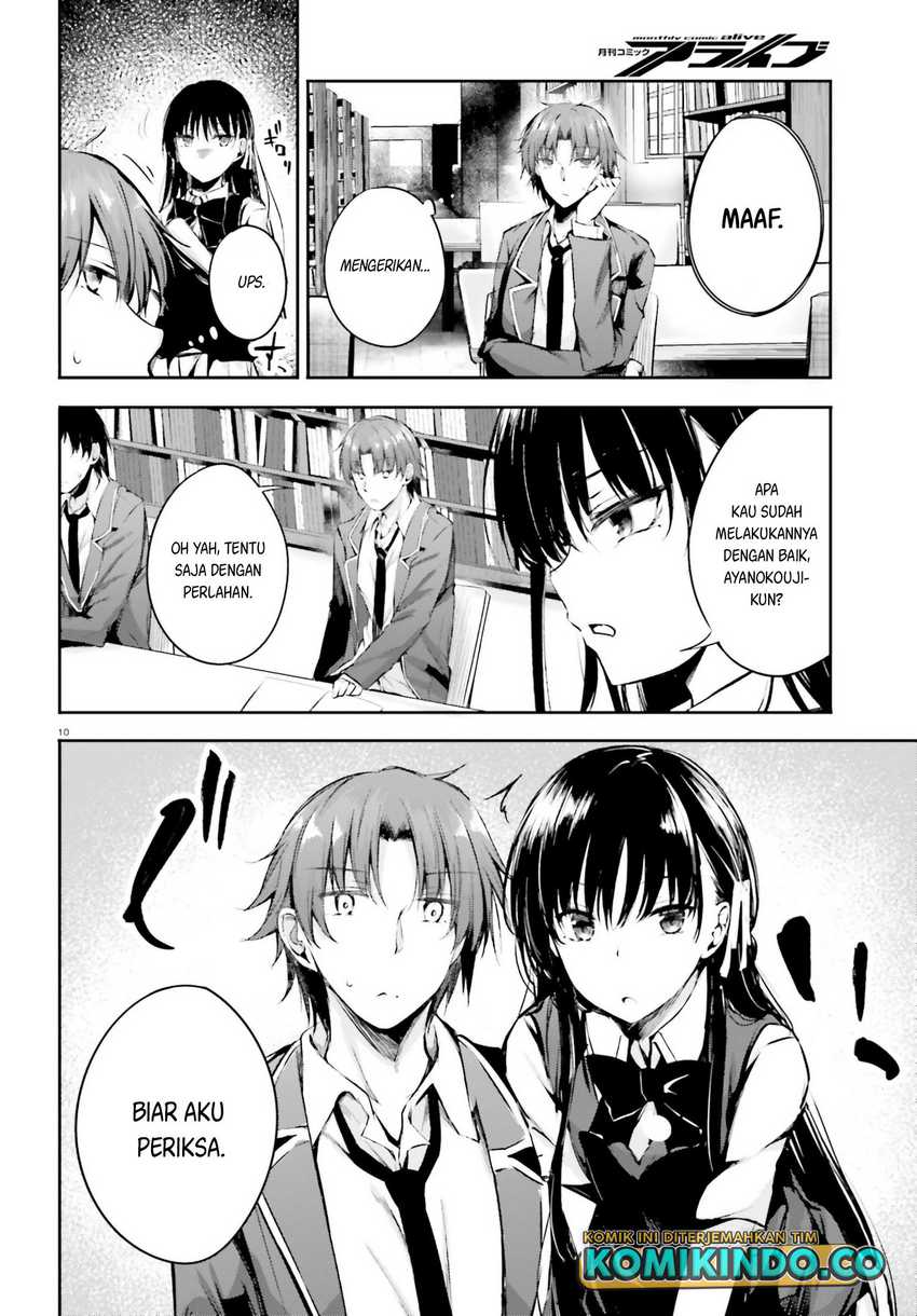 Youkoso Jitsuryoku Shijou Shugi no Kyoushitsu e √Horikita Chapter 06 Gambar 12