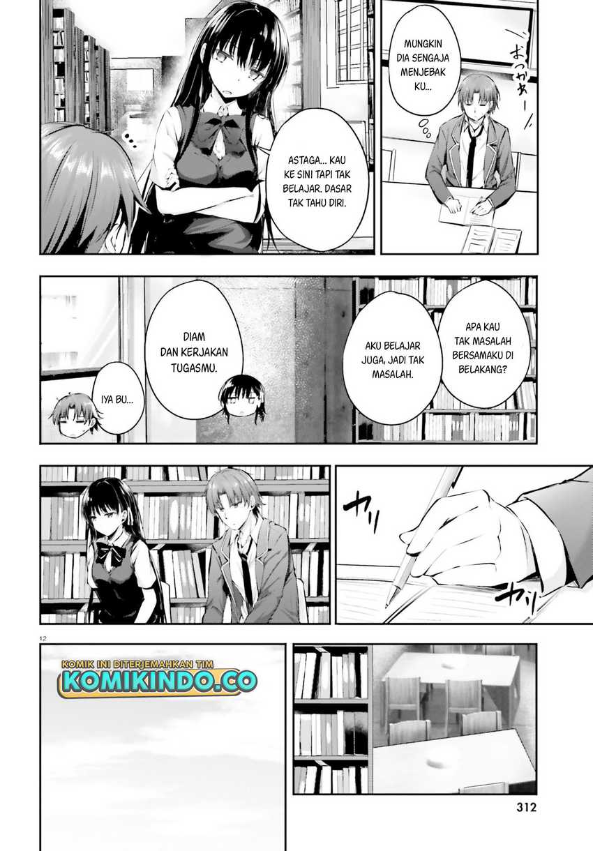 Youkoso Jitsuryoku Shijou Shugi no Kyoushitsu e √Horikita Chapter 06 Gambar 14