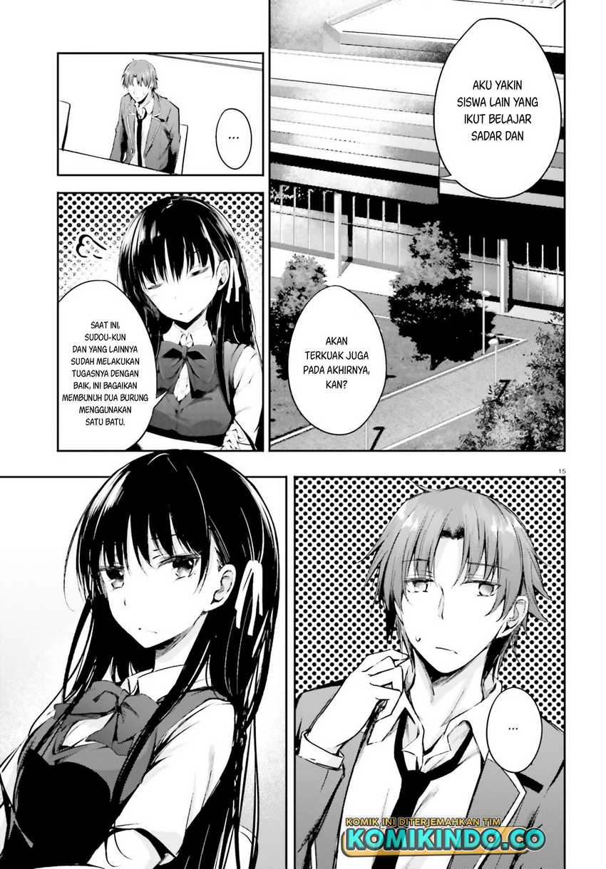 Youkoso Jitsuryoku Shijou Shugi no Kyoushitsu e √Horikita Chapter 06 Gambar 17