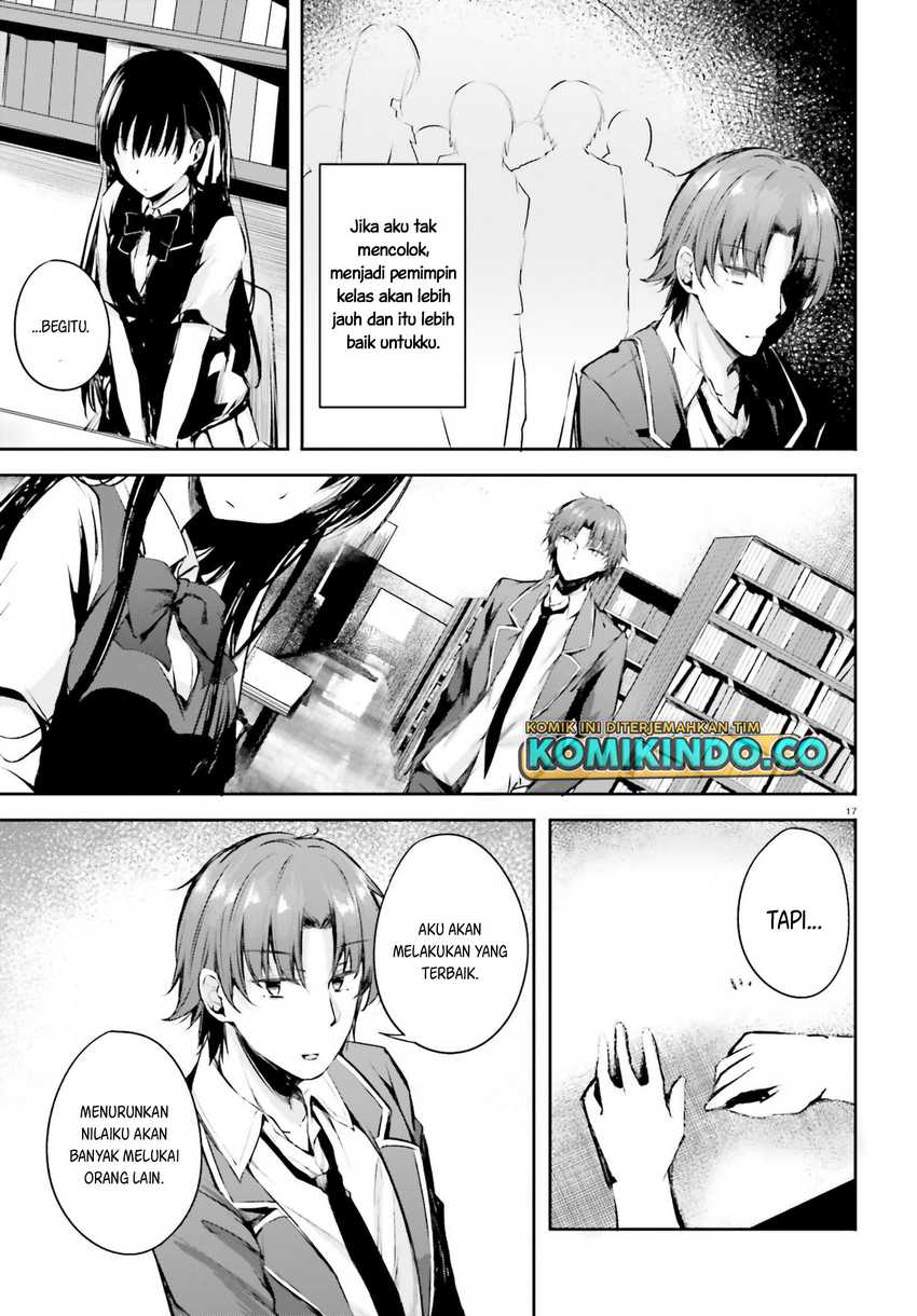 Youkoso Jitsuryoku Shijou Shugi no Kyoushitsu e √Horikita Chapter 06 Gambar 19