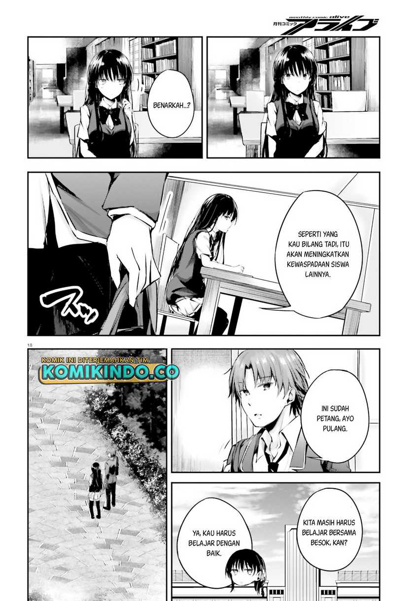 Youkoso Jitsuryoku Shijou Shugi no Kyoushitsu e √Horikita Chapter 06 Gambar 20