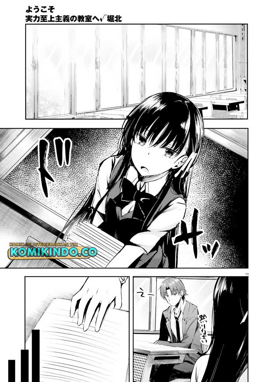 Youkoso Jitsuryoku Shijou Shugi no Kyoushitsu e √Horikita Chapter 06 Gambar 21