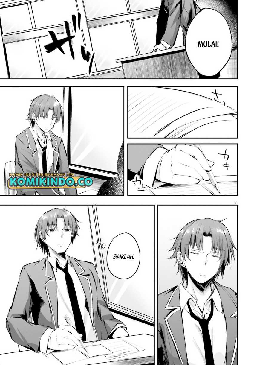 Youkoso Jitsuryoku Shijou Shugi no Kyoushitsu e √Horikita Chapter 06 Gambar 23
