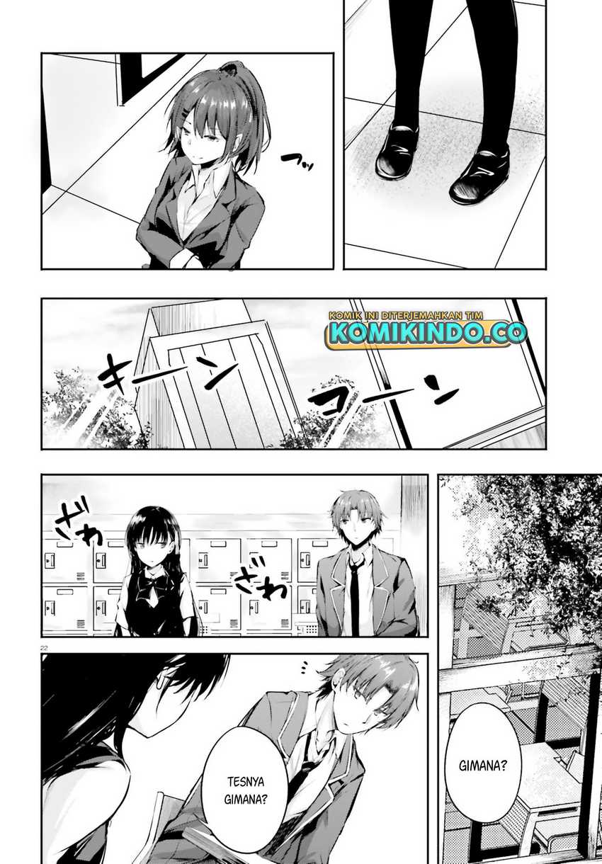 Youkoso Jitsuryoku Shijou Shugi no Kyoushitsu e √Horikita Chapter 06 Gambar 24
