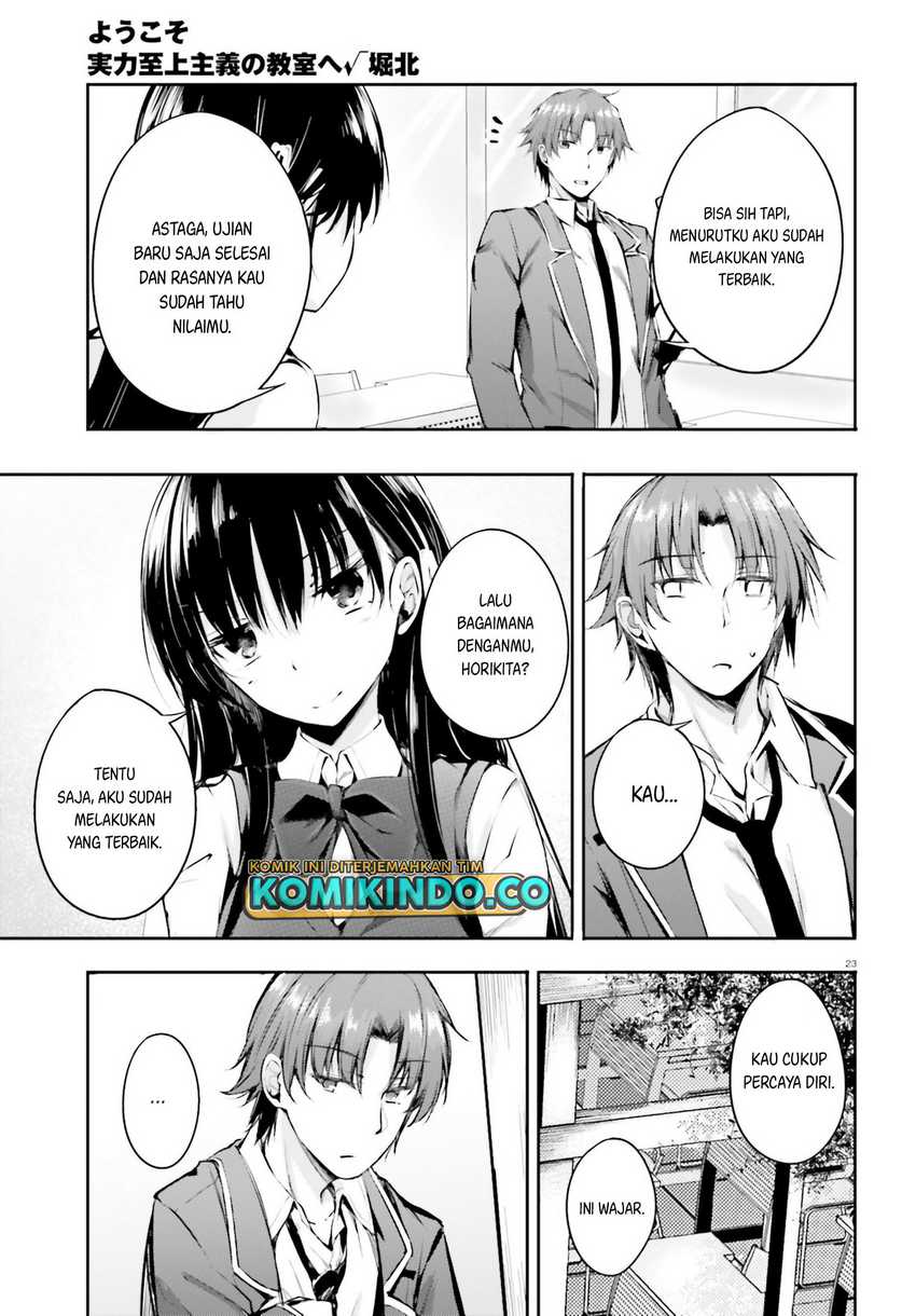 Youkoso Jitsuryoku Shijou Shugi no Kyoushitsu e √Horikita Chapter 06 Gambar 25