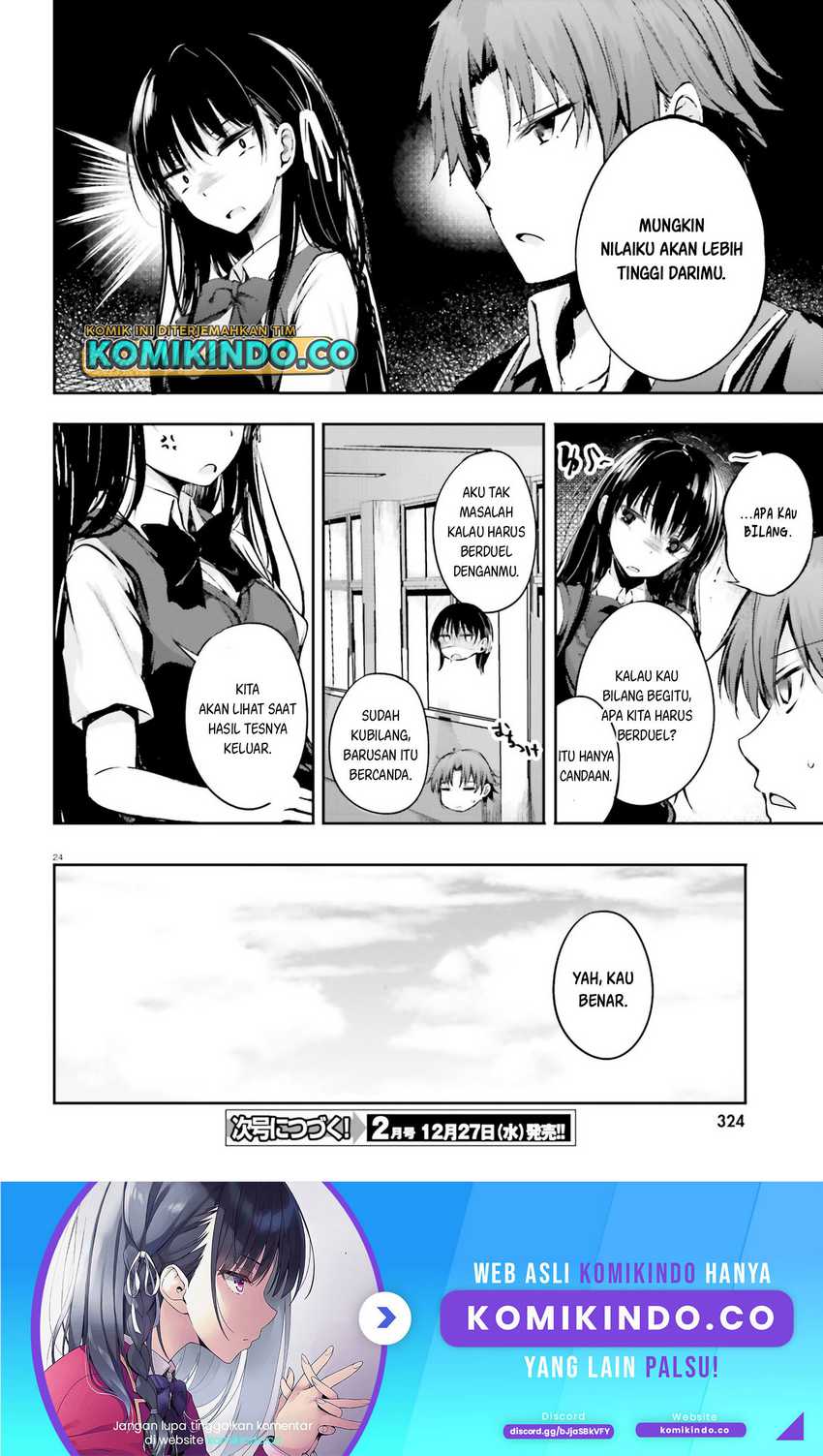 Youkoso Jitsuryoku Shijou Shugi no Kyoushitsu e √Horikita Chapter 06 Gambar 26